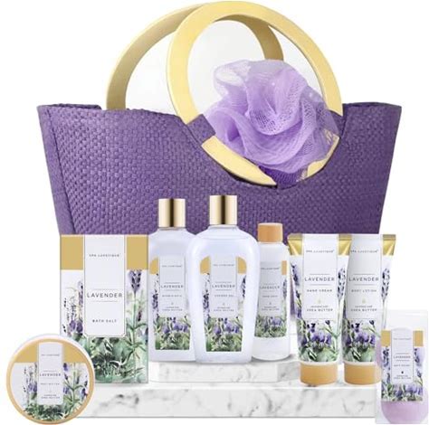 Spa Luxetique's Lavender Spa Gift Basket