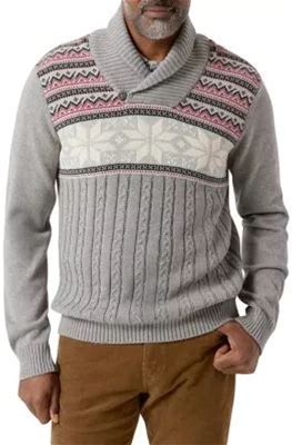 Goodthreads Men's Soft Cotton Shawl Collar Sweater