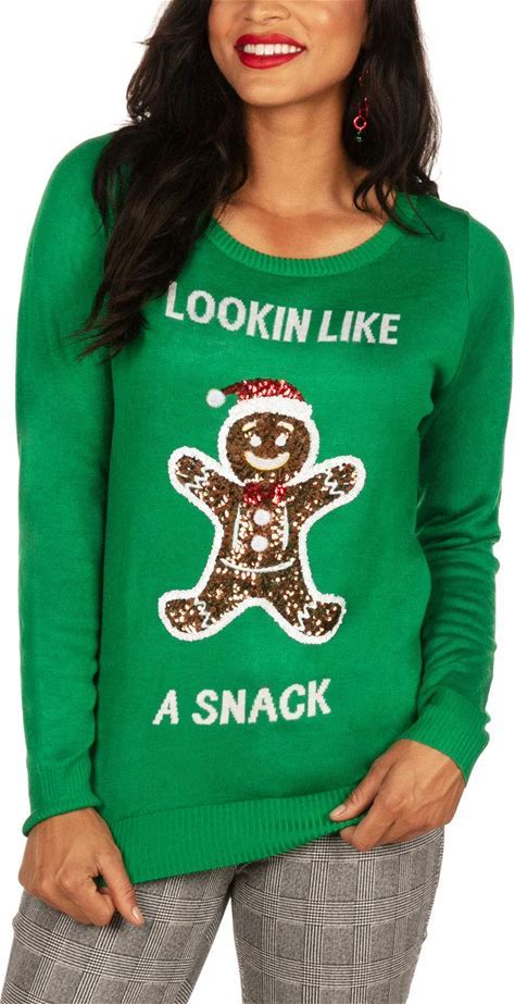 Tipsy Elves Women's Gingerbread Sweater