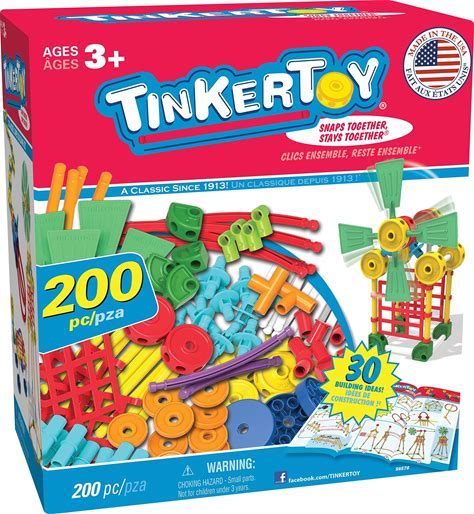 Tinkertoy 30 Model Super Building Set