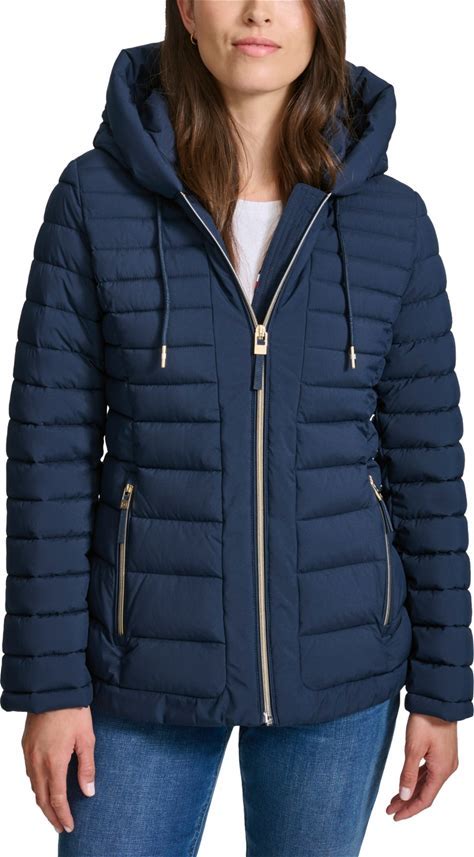 Bernardo Women's EcoPlume Packable Puffer Coat