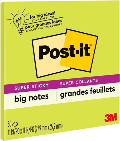 Post-it Super Sticky Notes